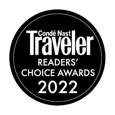 Conde Nast Traveler Readers Choice award logo